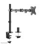 Neomounts by Newstar Monitor DeskMount Single 25.4-81.3cm 10-32inch clamp/ grommet VESA75-100 Full motion Tilt Swivel black (FPMA-D550BLACK)