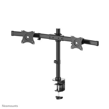 Neomounts by Newstar Flat Screen Desk Mount clamp/ grommet Crossbar 10-27inch Black (FPMA-DCB100DBLACK)