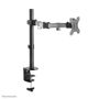 Neomounts by Newstar Monitor DeskMount Single 25.4-81.3cm 10-32inch clamp/ grommet VESA75-100 Full motion Tilt Swivel black (FPMA-D550BLACK)