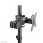 Neomounts by Newstar Monitor DeskMount Single 25.4-81.3cm 10-32inch clamp/ grommet VESA75-100 Full motion Tilt Swivel black (FPMA-D550BLACK)