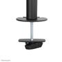 Neomounts by Newstar Monitor DeskMount Single 25.4-81.3cm 10-32inch clamp/ grommet VESA75-100 Full motion Tilt Swivel black (FPMA-D550BLACK)