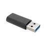 TRIPP LITE e USB 3.0 Adapter Converter USB-A to USB Type C M/F USB-C - USB adapter - USB Type A (M) to 24 pin USB-C (F) - USB 3.0 - 5 V - 900 mA - molded - black - for P/N: U360-004-SLIM, U360-007, U420-003, U44