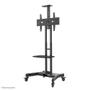 Neomounts by Newstar Monitor/ TV Mobile Floorstand 32inch-75inch 45kg VESA600x400 Height Adjust 103-153cm public LFD Trolley black (NM-M1700BLACK)