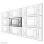 Neomounts by Newstar Flat Screen Wall Mount for video walls pop-out/stretchable 46-52inch Black