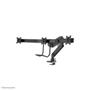 Neomounts by Newstar NEOMOUNTS Monitor Triple-Deskmount with crossbar 17-24inch Full Motion Gasspring Tilt Rotate Swivel Grommet/ Clamp black (NM-D775DX3BLACK)