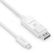 PURELINK iSeries USB-C Adapterkabel,  4K@60Hz, USB-C: Han - Displayport: Han, 2,0m, Hvid