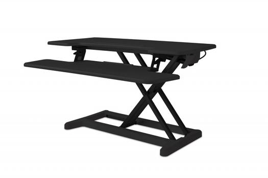 BAKKER & EIKHUIZEN Adjustable Sit-Stand Desk Riser 2, Black (BNEASSDR2B)