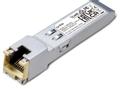 TP-LINK 10GBASE-T RJ45 SFP+ Module
SPEC: 10Gbps RJ45 Copper Transceiver,  Plug and Play with SFP+ Slot, Support DDM (Temperature and Voltage), Up to 30 m Distance (Cat6a or above) (TL-SM5310-T)