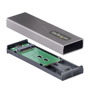 STARTECH StarTech.com USB-C 10Gbps to M.2 NVMe or M.2 SATA SSD Enclosure Tool-free (M2-USB-C-NVME-SATA)