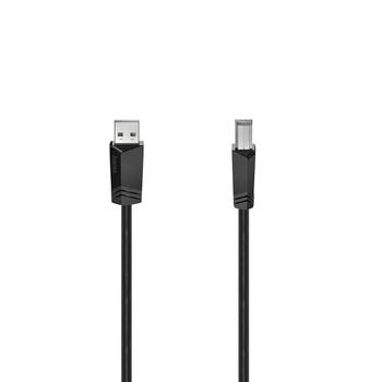 HAMA Cable USB 2.0 480 Mbit/s 1,5m Black (00200602)