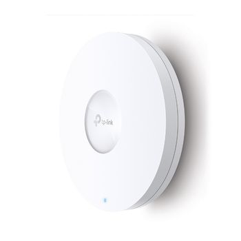 TP-LINK AX5400 Ceiling Mount Dual-Band Wi-Fi 6 Access Point 
PORT: 1 2.5 Gigabit RJ45 Port
SPEED:574Mbps at  2.4 GHz + 4804 Mbps at 5 GHz
FEATURE: 802.3at POE and 12V DC, 6 Internal Antennas, MU-MIMO, 160MHz  (EAP670)