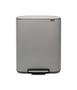 BRABANTIA BO pedalspand 60L Concrete Grey