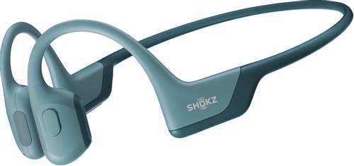Shokz OpenRun Pro Trådløse Hodetelefoner,  On-Ear (blå) TurboPitchTM,  10 timer batterilevetid,  IP55, Quick Charge, Open-Ear Design (S810BL)