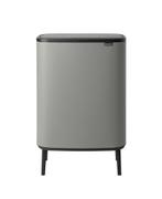 BRABANTIA BO High vippelågsspand 2x30L Concrete Grey