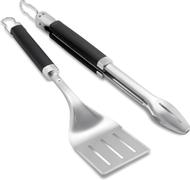 WEBER Grill Cutlery Precision 2 pcs Stainless Steel black