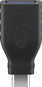 GOOBAY 45395  USB-C  to  USB  A  3.0  Adapter,  Black (45395)