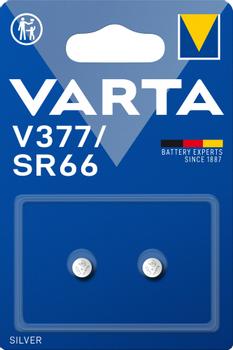 VARTA V377/SR66 Silver Coin 2 Pack (377101402)