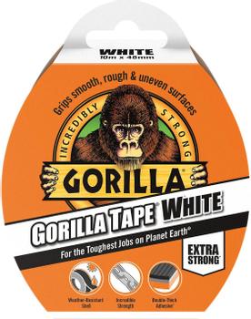 Gorilla Glue Company Lerretstape GORILLA hvit 27m (24608)