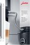 JURA HP3 teräksinen -maitoletkusarja