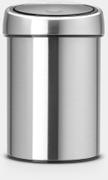 BRABANTIA Touch Bin affaldsspand 3L Matt Steel