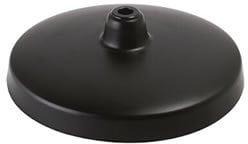 Glamox Luxo LP1 lampefod i sort (BRK024995)