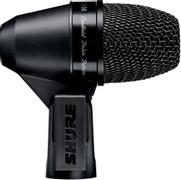 Shure mikrofon dynamisk skarptromme og tomtom m/ 5m kabel