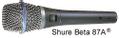 SHURE Black Studio Microphone