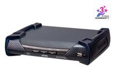 ATEN N KE6940AR DVI-I Dual Display KVM over IP Receiver - KVM / audio / serial / USB extender - receiver - 1GbE - USB - 1000Base-X - up to 10 km - for P/N: CS1144DP4UN
