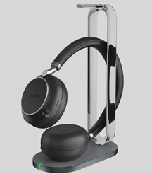 YEALINK Bluetooth Headset - BH76 with Charging Stand Teams Black USB-A (1208625)