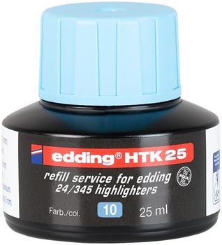 EDDING HTK 25 Bottled Refill Ink for Highlighter Pens 25ml Light Blue - 4-HTK25010 (4-HTK25010)