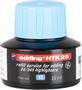 EDDING HTK 25 Bottled Refill Ink for Highlighter Pens 25ml Light Blue - 4-HTK25010