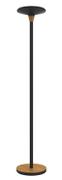 UNILUX Baly Bamboo Standerlamp Sort 118x42x16cm