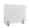 LEGAMASTER ELEMENTS desk divider whiteboard 60x80cm holders
