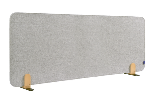LEGAMASTER ELEMENTS desk divider acoustic 60x160cm grey holders (7-209832)