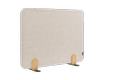 LEGAMASTER ELEMENTS desk divider acoustic 60x80cm beige holders