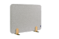 LEGAMASTER ELEMENTS desk divider acoustic 60x80cm grey holders