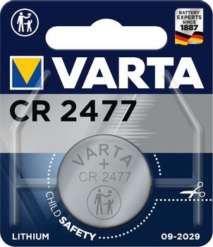 VARTA CR2477 Lithium Coin 1 Pack (6477101401)