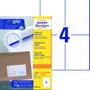 AVERY Self-Adhesive Label Rectangle 