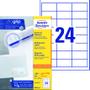 AVERY Self-Adhesive Label White 