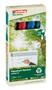 EDDING 31 EcoLine Flipchart Marker Bullet Tip 1.5-3mm Line Black Blue Red Green (Pack 4) - 4-31-4