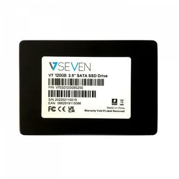 V7 120GB V7 2.5in SSD BULK PK 7mm 3D TLC SATA EN (V7SSD120GBS25E)