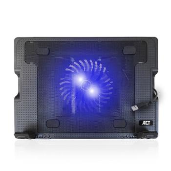 ACT Laptopstandaard Hoogteverstelbaar 370 x 58 x 265 mm Zwart AC8110 (AC8110)