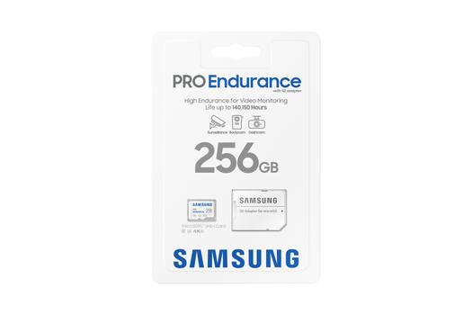 Samsung PRO Endurance MB-MJ256KA - flashminnekort - 256 GB - microSDXC UHS-I (MB-MJ256KA/EU)
