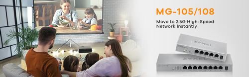ZYXEL MG-105 5 Ports Desktop 2,5G  (MG-105-ZZ0101F)