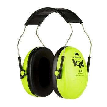 3M Peltor Earmuffs Kid KIDV 27 dB neon green (7100141471)