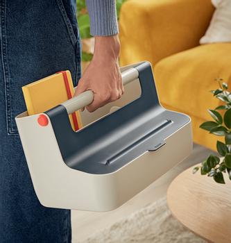 LEITZ Förvaringsbox bärbar LEITZ COSY grå (61250089)