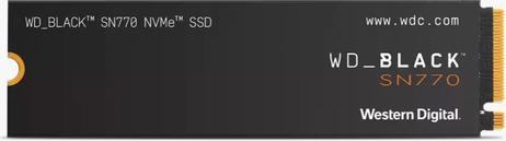 WD BLACK SN770 1TB NVMe PCIe 4.0 SSD M.2 - 5150MB/s lesehastighet,  4900MB/s skrivehastighet (WDS100T3X0E)