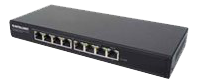 INTELLINET PoE-Powered 8-Port Gigabit Ethernet PoE+ Switch with PoE Passthrough (561679)