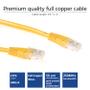 ACT UTP Patch Cat.6 -  2,0 m Gul Nettverkskabel 250MHz 24AWG (IB8802)