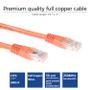 ACT Orange 0.5 meter U/UTP CAT6 patch cable with RJ45 connectors (IB1500)